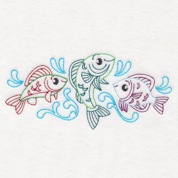 Fins & Friends Trio (Vintage) - Image 4