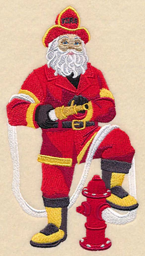Fireman Santa Claus - Image 4