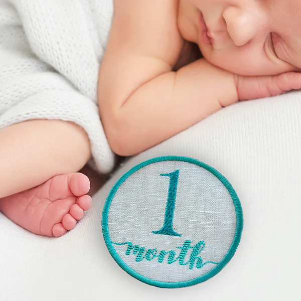 First Year Milestone Marker - One Month (In-the-Hoop) - Image 3