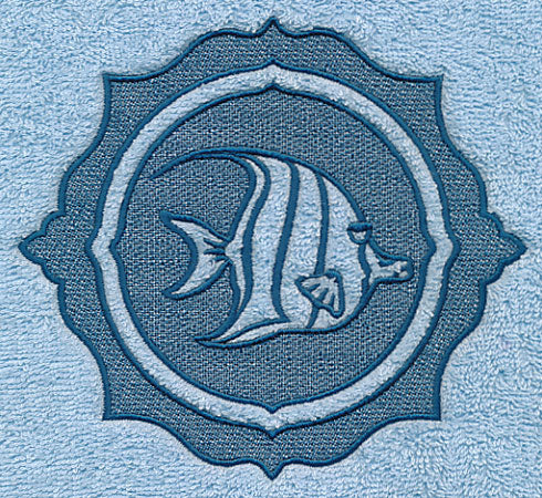 Fish Medallion (Embossed) - Image 2