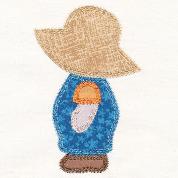 Fisherman Fred Quilt Block (In-the-Hoop) - Image 2