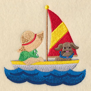 Fisherman Fred Sailing the Ocean Blue - Image 3