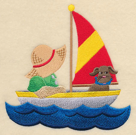 Fisherman Fred Sailing the Ocean Blue - Image 4