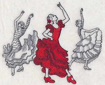 Flamenco Fashion Plate - Image 4