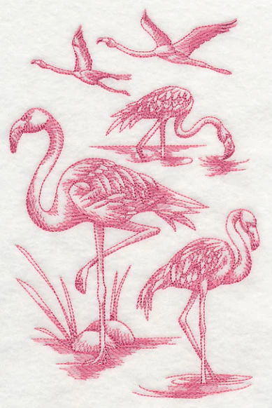 Flamingo Sketch - Image 3