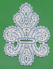 Fleur de Lis (Battenburg Lace) - Image 2
