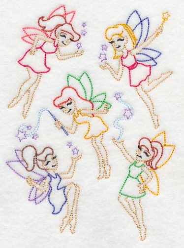 Flight of Fairies (Vintage) - Image 3