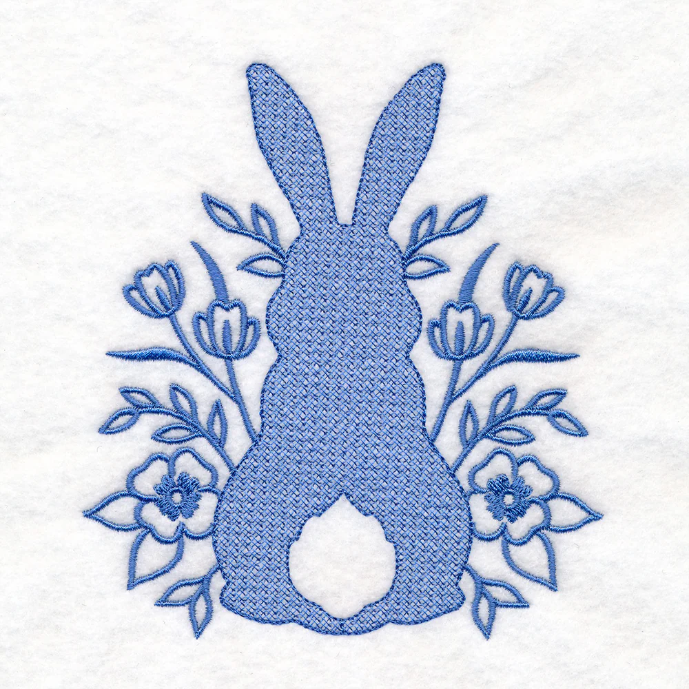 Floral Bunny (Embossed) - Image 5