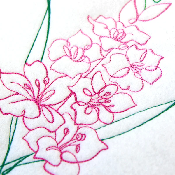 Floral Calligraphy - Gladiolus - Image 2