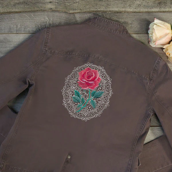 Floral Cameo - Rose - Image 6