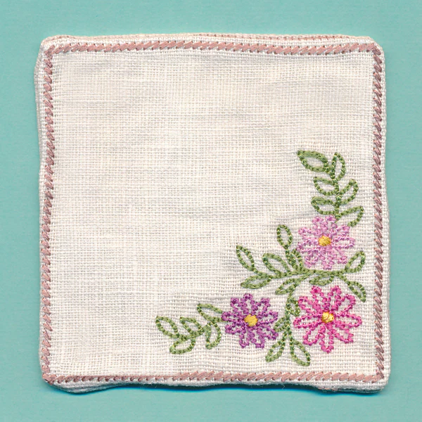 Floral Coaster - Daisies (In-the-Hoop) - Image 2