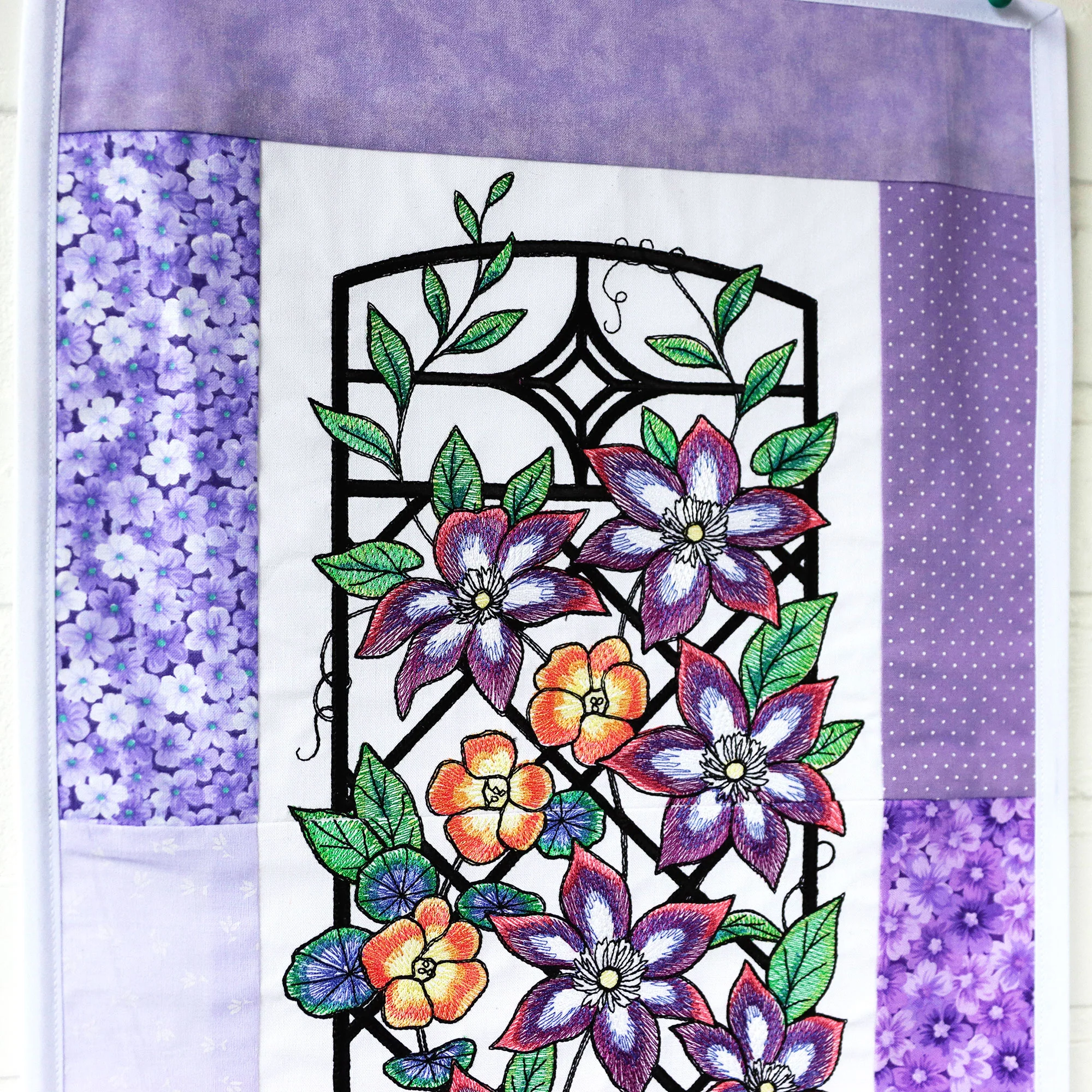 Floral Color Theory Trellis Scene - Image 14