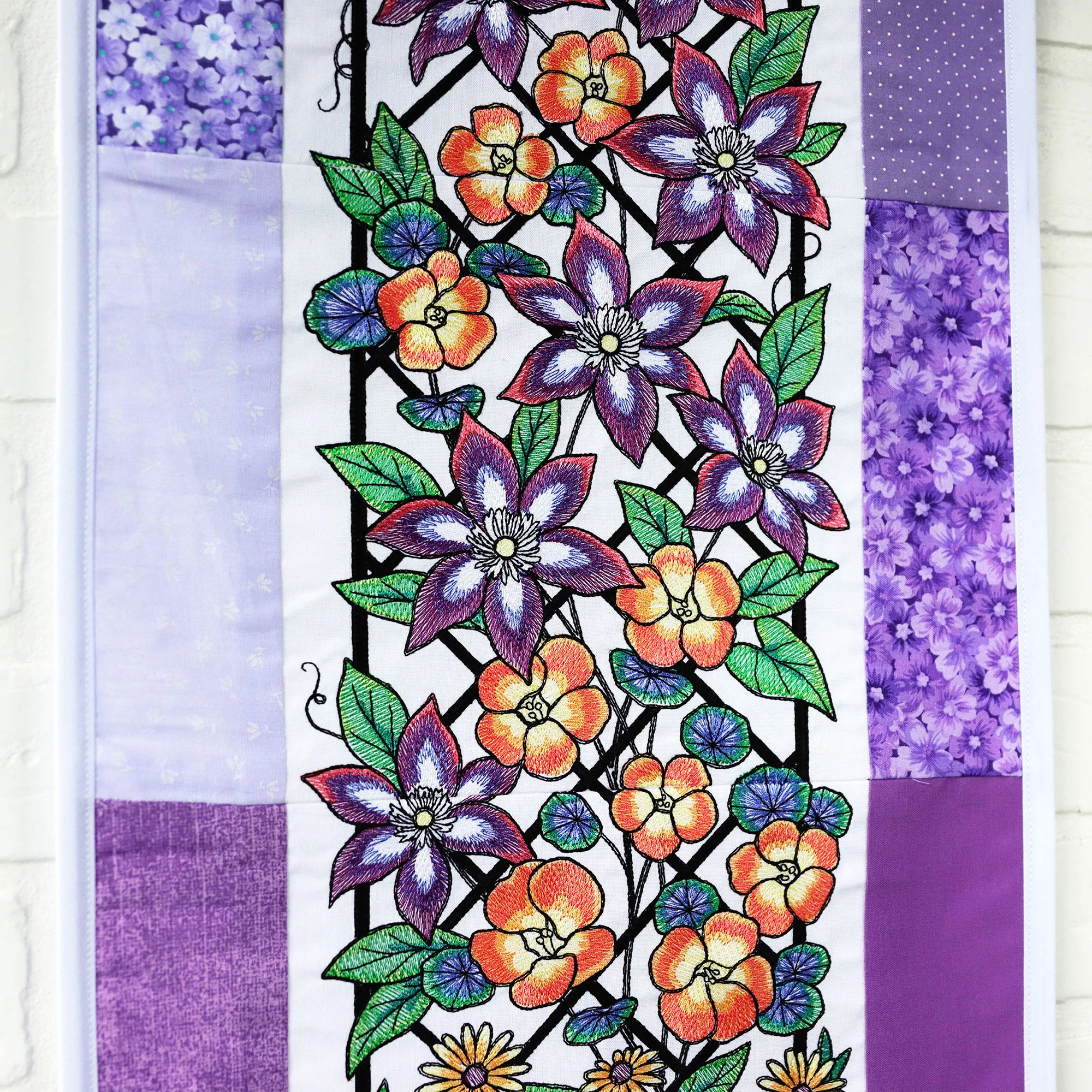 Floral Color Theory Trellis Scene - Image 31