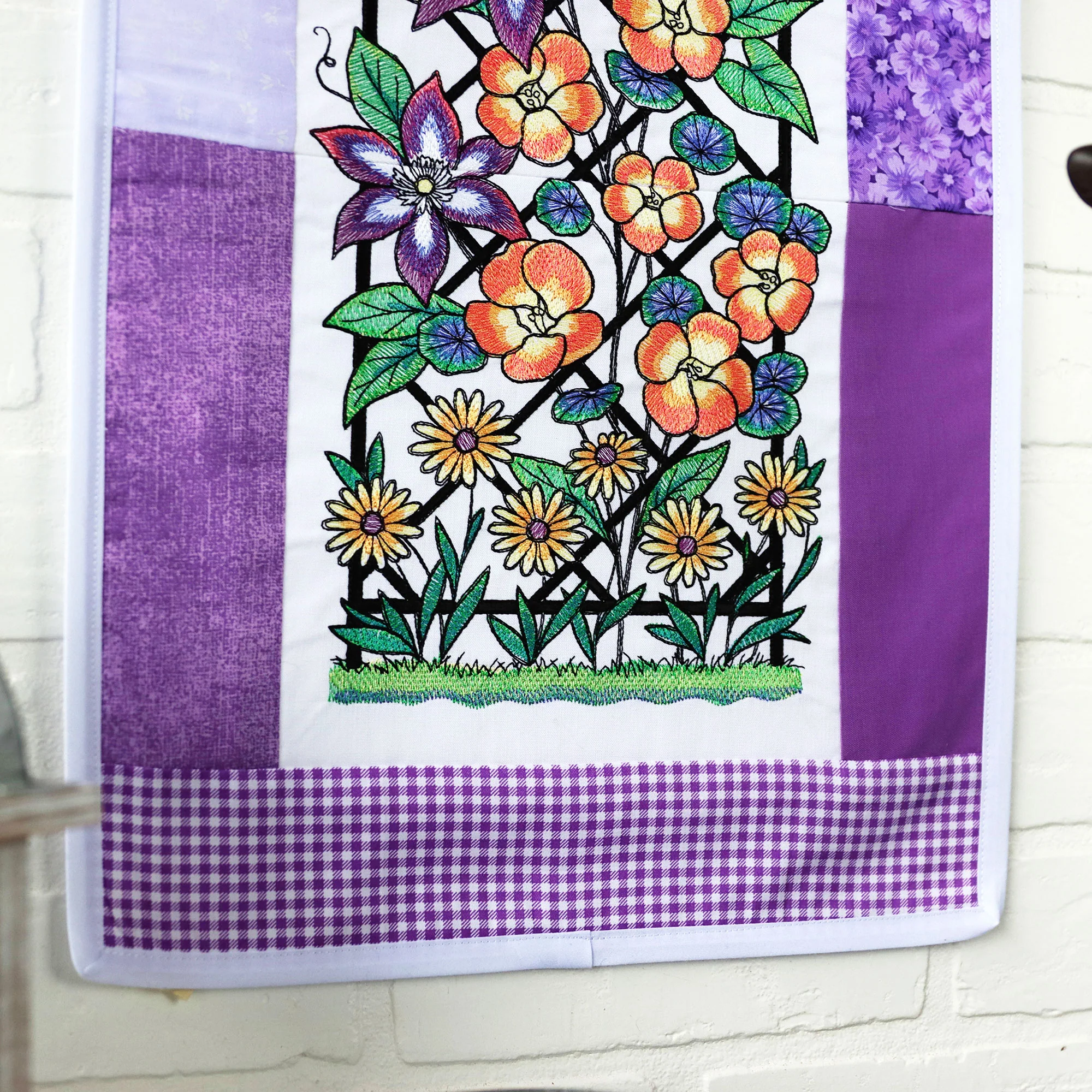 Floral Color Theory Trellis Scene - Image 8
