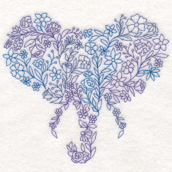 Floral Elephant - Image 2