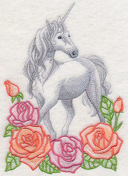 Floral Fantasy Unicorn - Image 2