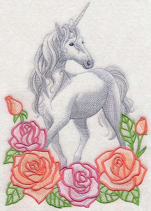 Floral Fantasy Unicorn - Image 4