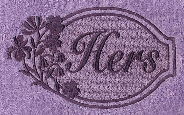 Floral Garden - Hers (Embossed) - Image 2