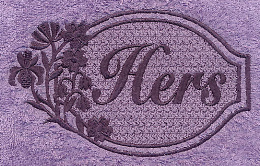 Floral Garden - Hers (Embossed) - Image 3