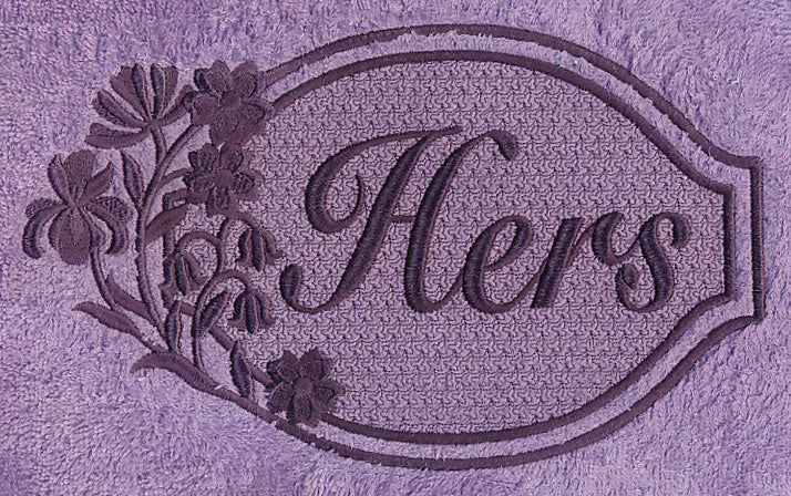 Floral Garden - Hers (Embossed) - Image 5