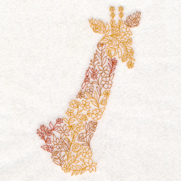 Floral Giraffe - Image 4