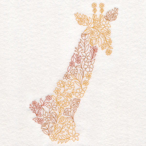 Floral Giraffe - Image 6