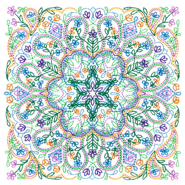 Floral Kaleidoscope 2 - Image 4