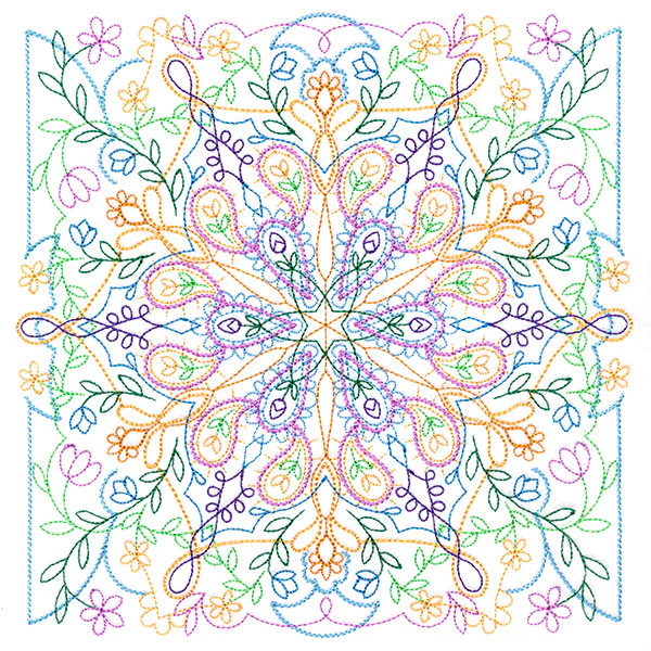 Floral Kaleidoscope 4