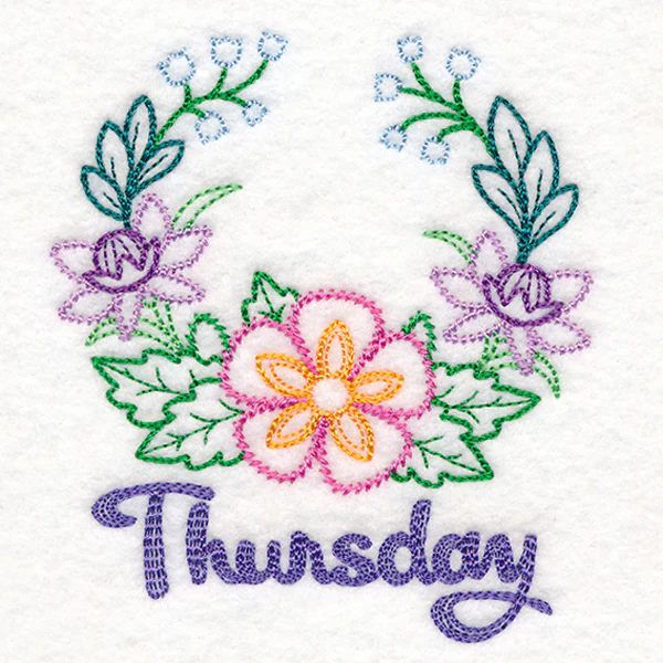 Floral Laurels - Thursday (Vintage) - Image 2
