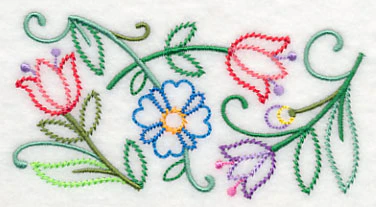 Floral Melody Border (Vintage) - Image 4