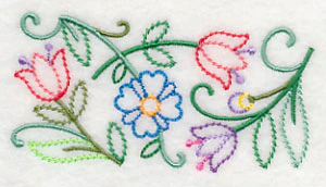 Floral Melody Border (Vintage) - Image 5