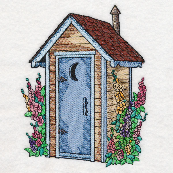 Floral Outhouse - Image 3