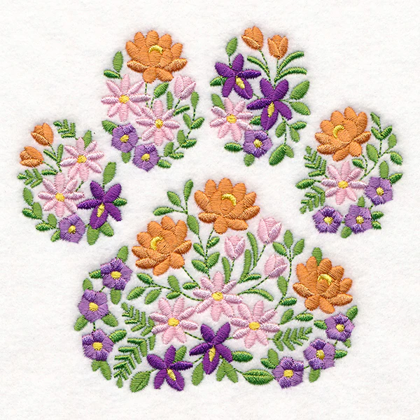 Floral Pawprint - Image 7