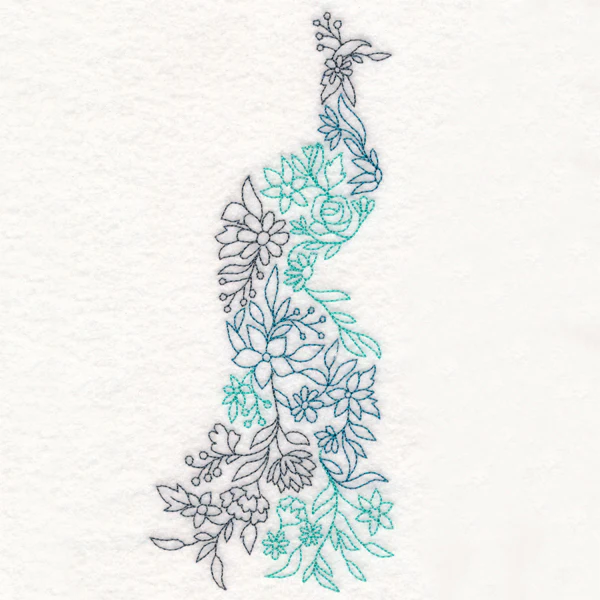 Floral Peacock - Image 3