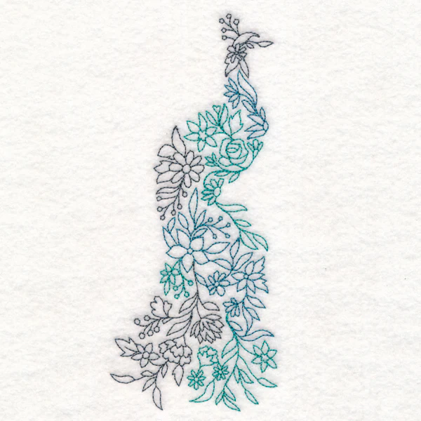 Floral Peacock - Image 4