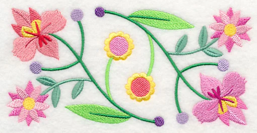 Floral Symphony Border - Image 2