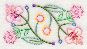 Floral Symphony Border (Vintage) - Image 5