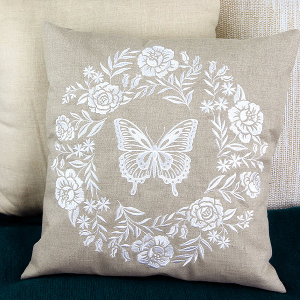 Floral Wreath & Butterfly Feature - Image 8