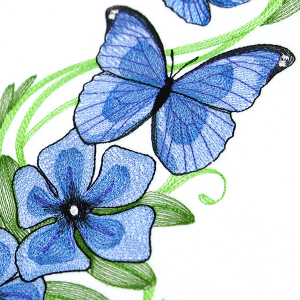 Flourish to Flutter - Periwinkle & Blue Morpho - Image 8