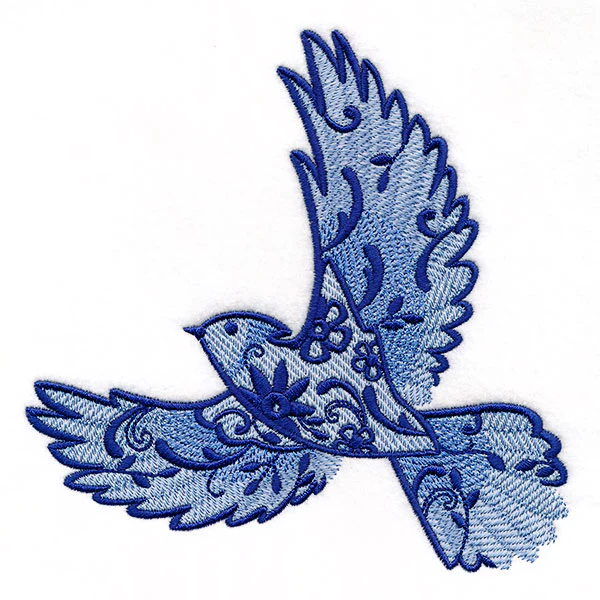 Flourishing Blue Jay in Flight - Image 5