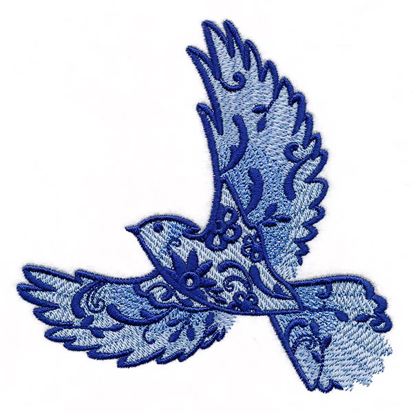 Flourishing Blue Jay in Flight - Image 7