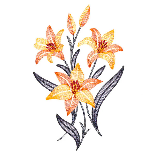 Flourishing Bouquet - Lilies - Image 2