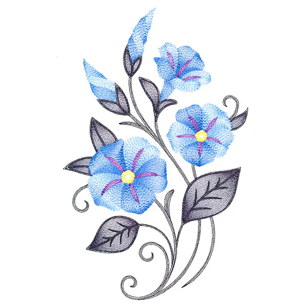 Flourishing Bouquet - Morning Glories - Image 5