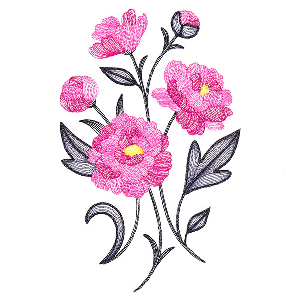 Flourishing Bouquet - Peonies - Image 4