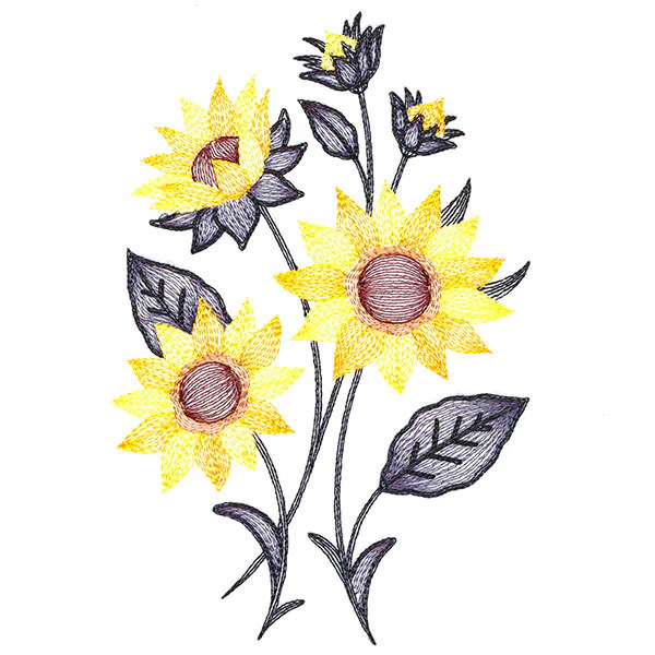Flourishing Bouquet - Sunflowers - Image 3