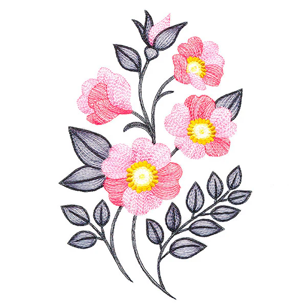 Flourishing Bouquet - Wild Roses - Image 2