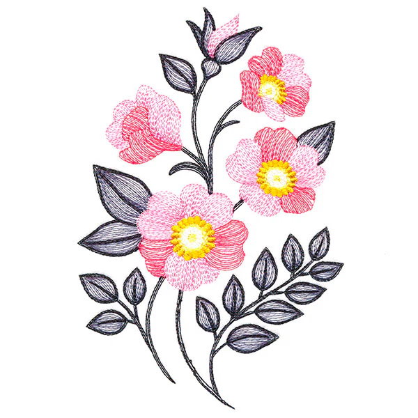 Flourishing Bouquet - Wild Roses - Image 3