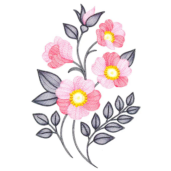 Flourishing Bouquet - Wild Roses - Image 5