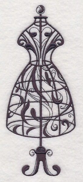Flourishing Creativity - Dress Form - Image 3