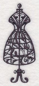Flourishing Creativity - Dress Form - Image 5